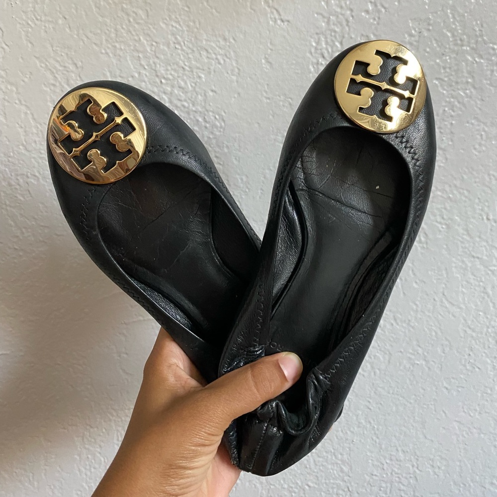 Tory Burch Black Ballet Flat